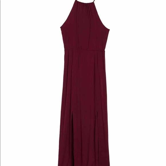 NEW Halter Neck Maxi Dress from Nordstrom - Size M - Fits Like a Small - Picture 2 of 7